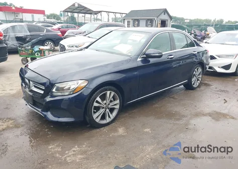 2018 Mercedes-Benz C 300 4Matic from USA, damaged, VIN 55SWF4KB0JU271205